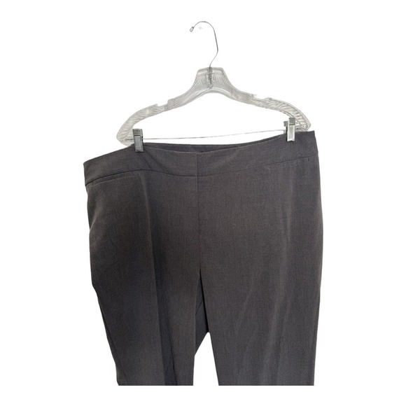 The Limited The Lexie Gray Trousers Work Pants Size 18W Button Closure Office - Picture 2 of 5
